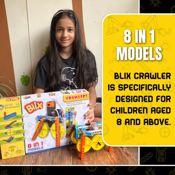 BLIX CRAWLERS – Robotics for Kids (ages 8+)