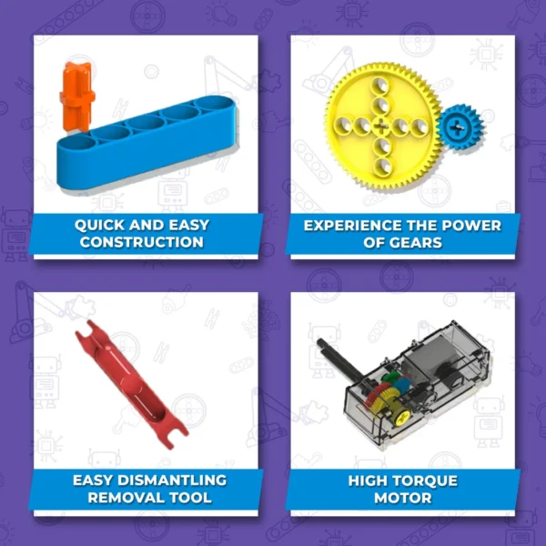 BLIX RACK & PINION – Robotics for Kids (ages 8+)