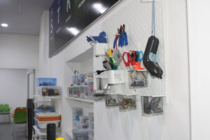 MakersHub Tools area